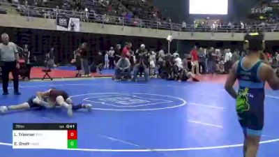 75 lbs Quarterfinal - Logan Trimmer, Etters, PA vs Emerson Shott, Hamburg, PA