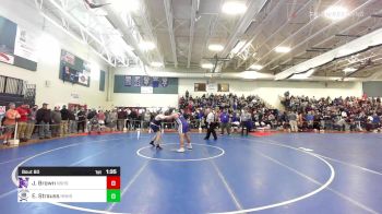 285 lbs Round Of 16 - Jimmy Brown, Nashua South vs Ethan Strauss, Hollis Brookline