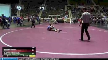 106 lbs Champ. Round 1 - Brysen Pugh, Prattville Christian Academy vs Carter Anderson, Montgomery Catholic Prep School