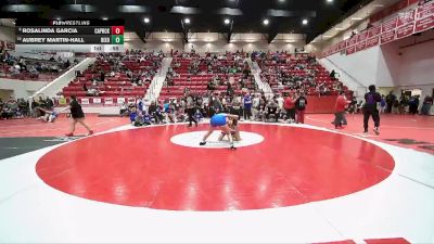 HS 145 lbs Cons. Round 3 - Rosalinda Garcia, Amarillo Caprock vs Aubrey Martin-Hall, BIXBY