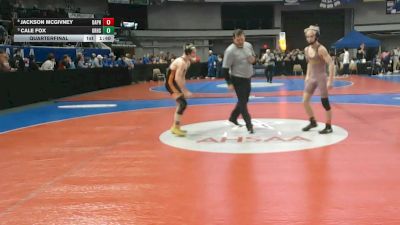 7A 106 lbs Quarterfinal - Cale Fox, Grissom Hs vs Jackson Mcgivney, Daphne