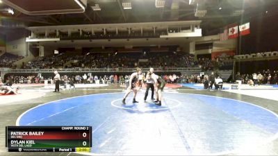 215 lbs Champ. Round 2 - Dylan Kiel, Vista Del Lago vs Patrick Bailey, Del Oro