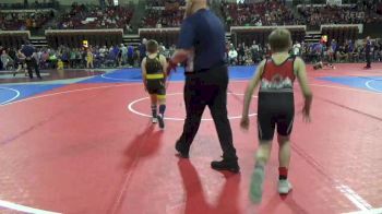 97 lbs Quarterfinal - Bo McCauley, Bozeman Wrestling Club vs Alex Lester, Team Champs