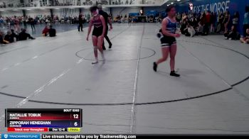 145 lbs 5th Place Match - Tatum Levendahl, Dubuque vs Trinity Donovan, Quincy