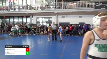 91 lbs Final - Kane Mack, North Hall Wrestling Club vs Emerson Rich, Team Hammer House