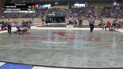 138 lbs Semifinal - Amirah Macklin, Moore vs Ash Patton, Seneca