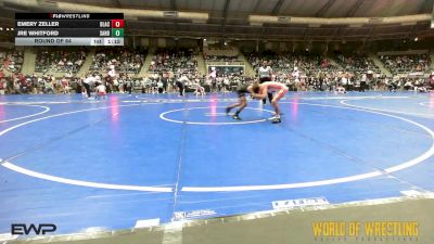 88 lbs Round Of 64 - Emery Zeller, Black Fox Academy vs Jre Whitford, Sanderson Wrestling Academy