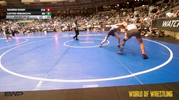 120 lbs Round Of 32 - Raheem Busby, Stl Warriors vs Layton Urbanczyk, Nolf Wrestling Academy