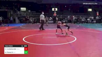 58 lbs Consolation - Emerson Custenborder, Granite WC vs Ausencio Prince Flores III, Idaho Gold