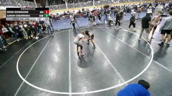 138 lbs Champ. Round 2 - Aaron Cobarrubia, Hermiston vs Devin Stavenjord, University