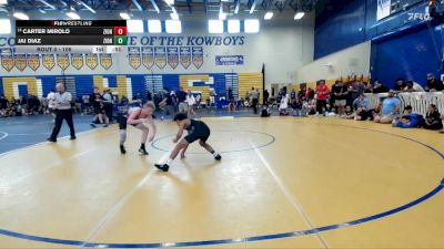 106 lbs Cons. Round 5 - Jai Diaz, Maximum Performance vs Carter Mirolo, Team Miron