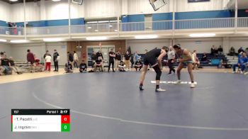 157 lbs Cons. Semi - Tony Pacetti, Joliet Junior College vs Jeremy Ingram, Bryant And Stratton
