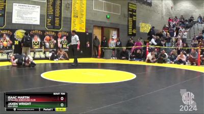 168 lbs Cons. Round 3 - Isaac Martin, Petaluma Wrestling Club vs Jaxen Wright, USA Gold