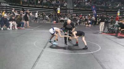 70 lbs Round Of 16 - Edward Bishop, All I See Is Gold Academy vs Luca Zaragoza, Ruthless