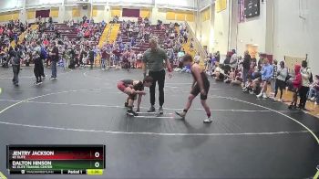 125 lbs Round 3 - Jentry Jackson, Kc Elite vs Dalton Hinson, KC Elite Trainng Center