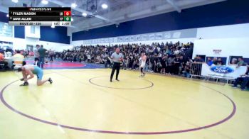 126 lbs Champ. Round 1 - Tyler Mason, La Mirada vs Jake Allen, Villa Park