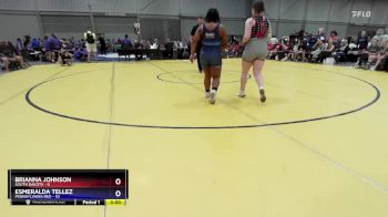190 lbs Placement Matches (16 Team) - Brianna Johnson, South Dakota vs Esmeralda Tellez, Pennsylvania Red