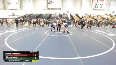 152 lbs Cons. Round 2 - Shane Kykendall, Spencerport Jr Rangers Wrestling Club vs Joseph Dare, Whitesboro Wrestling Club