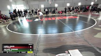 170 lbs Cons. Round 2 - Michael Gmeiner, Central Valley vs Jarell David, Lake Stevens