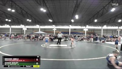 59 lbs Finals (8 Team) - Brooks Abels, Middleton Wrestling Club vs Kanon Bailey, Big Cat Wrestling