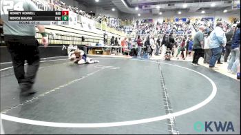 100 lbs Round Of 16 - Rowdy Howell, Madill Takedown vs Royce Baugh, Team Tulsa Wrestling Club