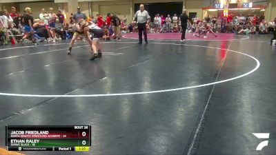 100 lbs Placement (16 Team) - Jacob Friedland, North Desoto Wrestling Academy vs Ethan Raley, SVRWC Black