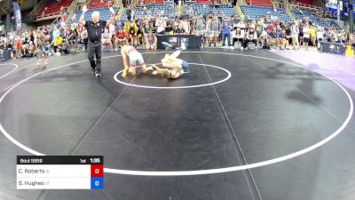 126 lbs Cons 64 #1 - Coen Roberts, ID vs Statlen Hughes, UT