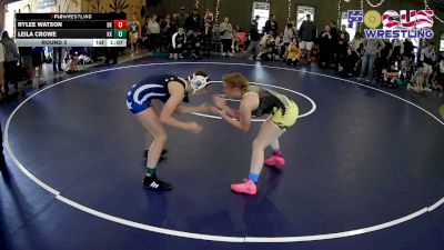 123-143 lbs Round 3 - Leila Crowe, Knoch Knights vs Rylee Watson, Bad Karma