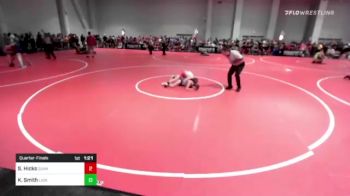 88 lbs Quarterfinal - Slater Hicks, Sunkist Kids / Monster Garage vs KyLee Smith, Lions Wr Ac