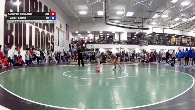 138 C Champ. Round 1 - Adah Darst, John Carol University vs Adelynn England, Lourdes University