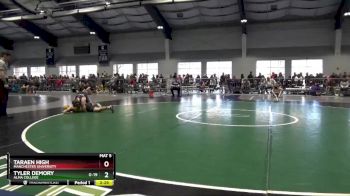 125 lbs Cons. Round 1 - Taraen High, Manchester University vs Tyler Demory, Alma College