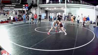 84 lbs Semis - Cameron Ramp, Backyard Brawlers Midwest vs Landon Atwell, Callan Wrestling Academy