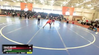 141 lbs Semifinal - Josh Post, RIT vs Culley Bellino, Cortland State