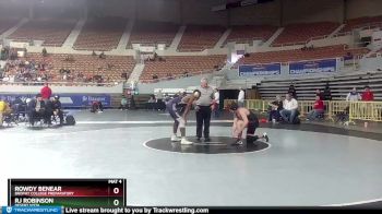 D1-175 lbs Champ. Round 1 - Rowdy Benear, Brophy College Preparatory vs RJ Robinson, Desert Vista