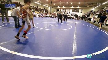 55 lbs Semifinal - Jayden Brant, Caney Valley Wrestling vs Brett Beals, Salina Wrestling Club