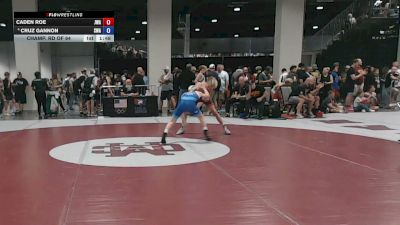 51 kg Champ. Rd Of 64 - Caden Roe, Jackrabbit Wrestling Academy vs Cruz Gannon, Sebolt Wrestling Academy