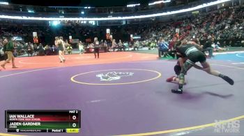 157-2A Champ. Round 1 - Jaden Gardner, Lyons vs Ian Wallace, North Fork High School