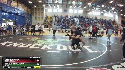 175 lbs Cons. Round 2 - Dennis Garcia, Winter Springs vs Shazod Shaozizov, Attack