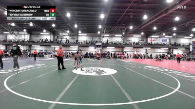 118 lbs Round Of 16 - Vincent Orandello, MacArthur vs Kymah Gummow, Indian River
