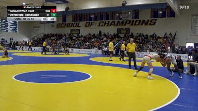 141 lbs Consi Of 32 #2 - Sowzrawca Tsay, Bergen Catholic (NJ) vs Zaydrein Hernandez, St. John Bosco