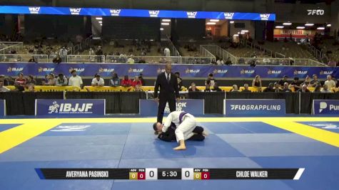 Chloe Walker vs Averyana Pasinski 2026 Pan Jiu Jitsu IBJJF Championship