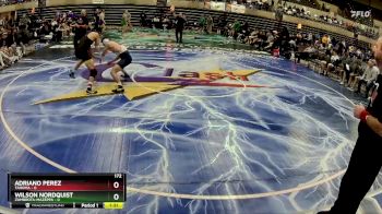 172 lbs Round 3 (4 Team) - Adriano Perez, Tahoma vs Wilson Nordquist, Zumbrota-Mazeppa