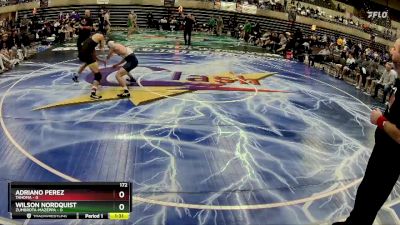 172 lbs Round 3 (4 Team) - Adriano Perez, Tahoma vs Wilson Nordquist, Zumbrota-Mazeppa