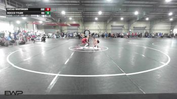 83 lbs Consi Of 16 #2 - Lucas Whitinger, Immortal Athletics WC vs Rocco Tyler, Berryhill Wrestling Club