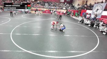 132 lbs Champ. Round 1 - Vincent Contreras, Nampa vs Wyatt Pearson, Timberline High School