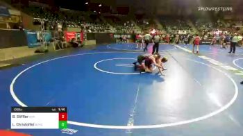 135 lbs Rd Of 32 - Blue Stiffler, Roundtree Wrestling Academy vs Logan Christoffel, Big Game WC