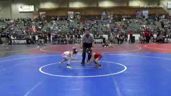 43 lbs Quarterfinal - Marco Barros, Fallon Outlaws Wrestling Club vs Jacob Mora, Spanish Springs Wrestling Club