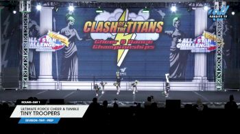 Ultimate Force Cheer & Tumble - Tiny Troopers [2024 L1.1 Tiny - PREP Day 1] 2024 ASC Clash of the Titans Schaumburg & CSG Dance Grand Nationals