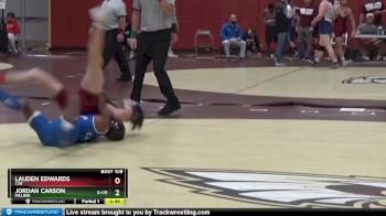 141 lbs Semifinal - Jordan Carson, Millikin vs Lauden Edwards, Coe