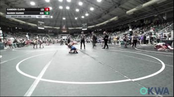 85 lbs Consi Of 8 #2 - Camden Cloyd, Lexington Wrestling Club vs Masen Harms, Noble Takedown Club